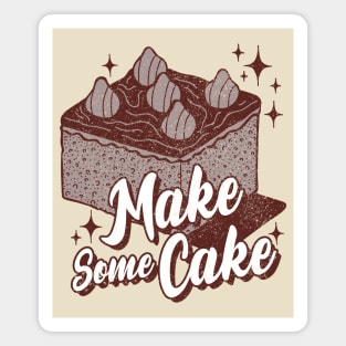 make some cake Magnet